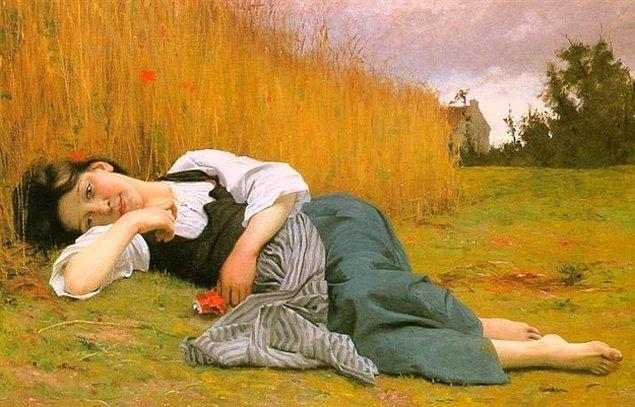 17. William-Adolphe Bouguereau:Rest in Harvest