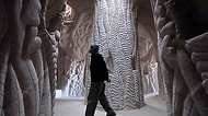 25 Yıl Boyunca Elleriyle Kazdığı Mağarayı İnanılmaz Bir Sanat Eserine Dönüştüren Adam