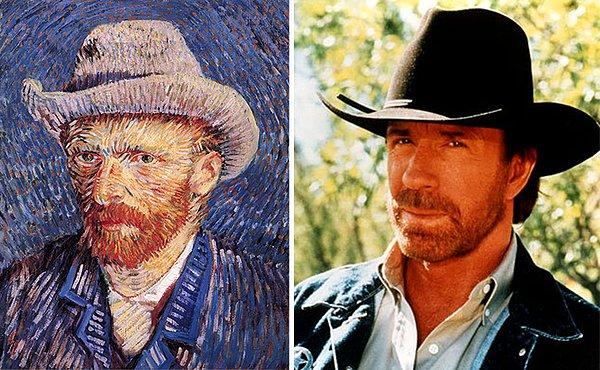 15. Van Gogh ve Chuck Norris