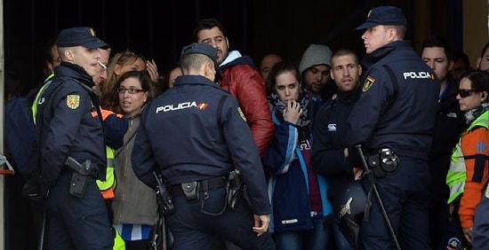 İspanya'da Taraftar Katliamı