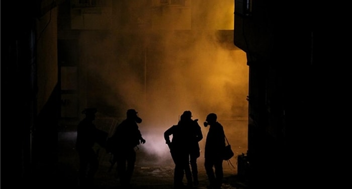 Gaziantep'te İzinsiz Gösteriye Polis Müdahalesi