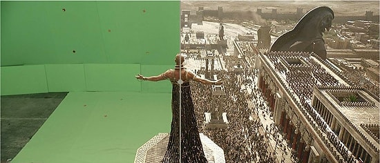 Sinemada Özel Efektin Gücünü Gösteren 26 "Öncesi ve Sonrası" Fotoğrafı