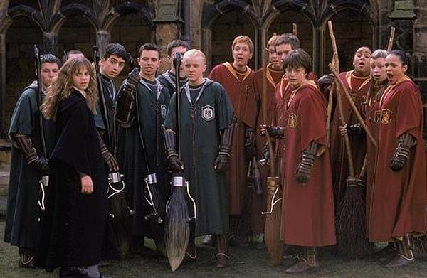 12. Quidditch maçları çok daha heyecanlı geçerdi