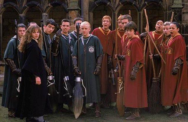 12. Quidditch maçları çok daha heyecanlı geçerdi