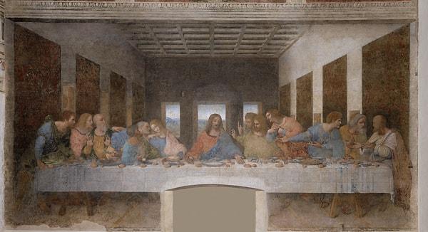 5. Leonardo da Vinci - Son Akşam Yemeği "The Last Supper"