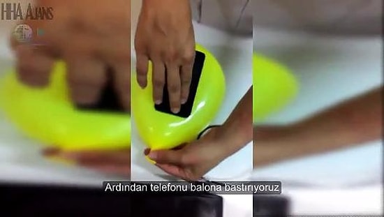 Balonla Telefon Kılıfı Nasıl Yapılır