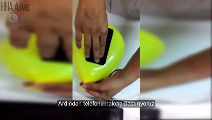 Balonla Telefon Kılıfı Nasıl Yapılır