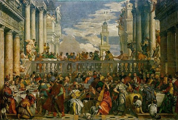 10. Veronese - Cana'da Düğün "The Wedding at Cana"