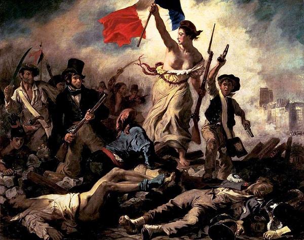Halka Yol Gösteren Özgürlük "Liberty Leading the People" - Delacroix
