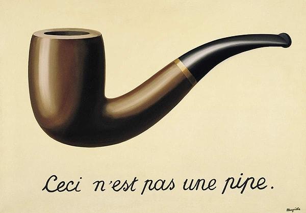 Görüntülerin İhaneti "The Treachery of Images" - Magritte