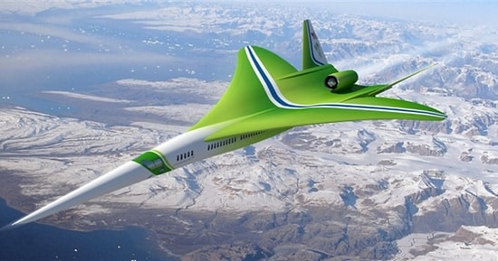 Gürültüsüz Süpersonik Yolcu Uçağı Geliyor