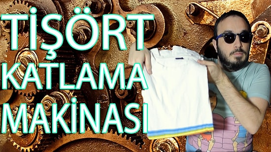 Tişört katlama Makinesi
