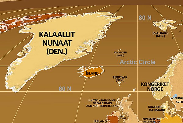 4. Grönland'ın kendine özgü adı 'Kalaallit Nunaat'