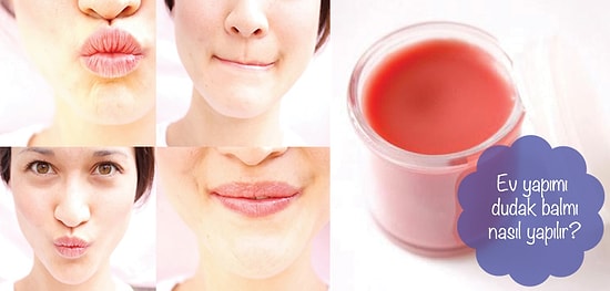 Ev Yapımı Dudak Balmı