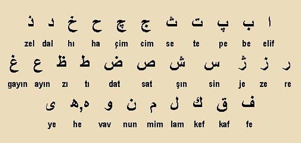 2. Osmanlıcada alfabeyi öğrenmek zor mudur?