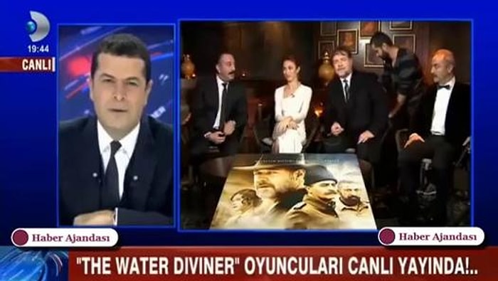 Russell Crowe'u Canlı Yayında İplememek