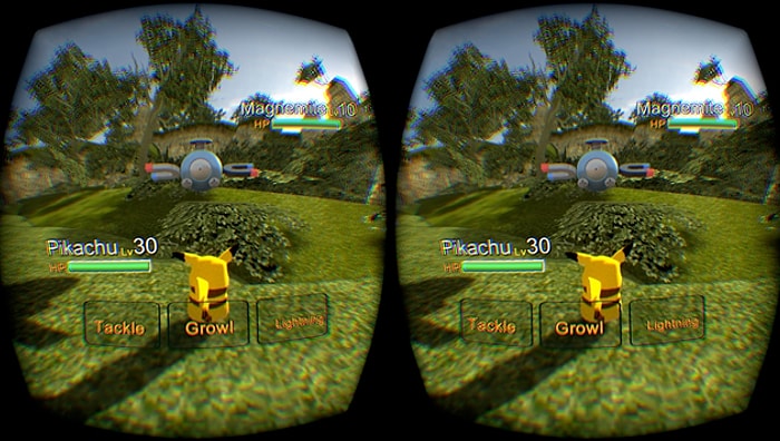 Oculus Rift için Pokemon Oyunu!