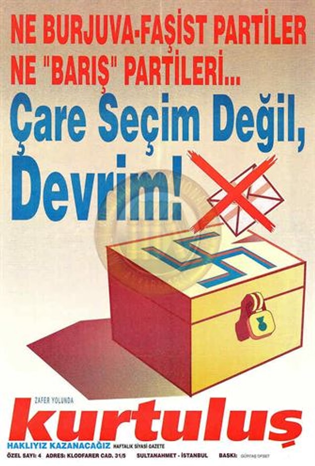14. Kurtuluş - Boykot Afişi