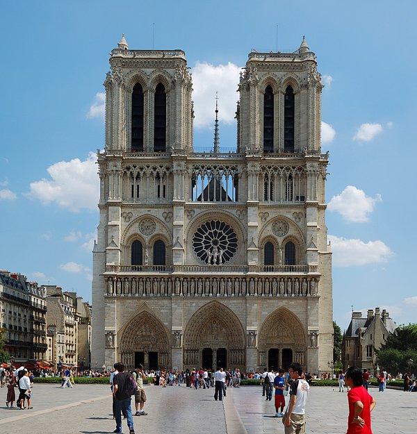 1. Notre Dame de Paris Katedrali