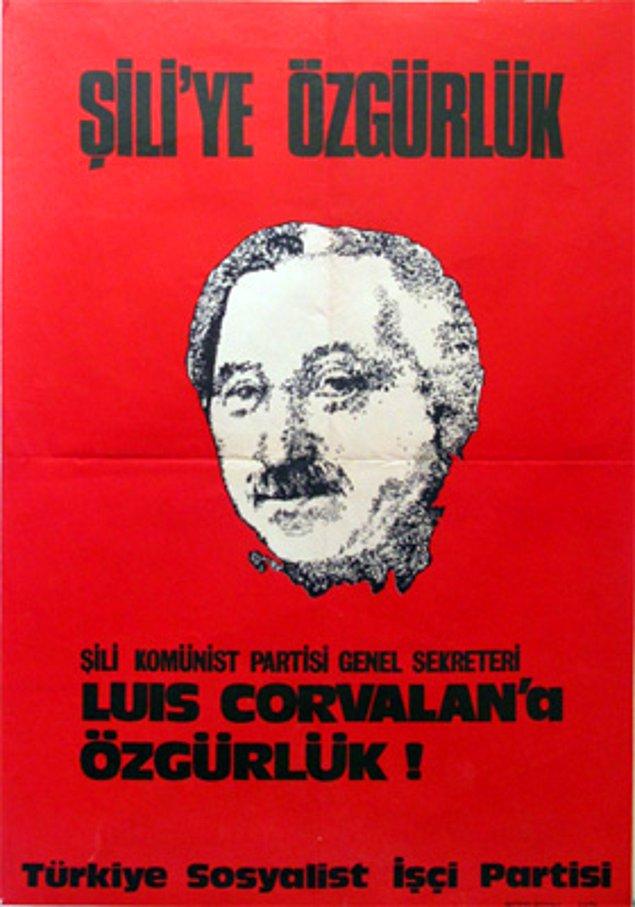 4. Türkiye Sosyalist İşçi Partisi - Şili Afişi