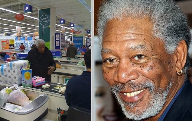 7. Esaretin bedelini Kipa'da ödeyen Morgan Freeman