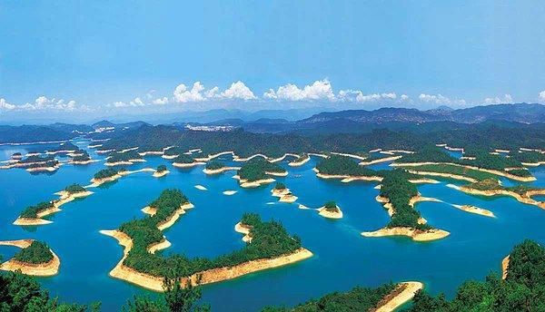 15. Thousand Islands Gölü, Çin