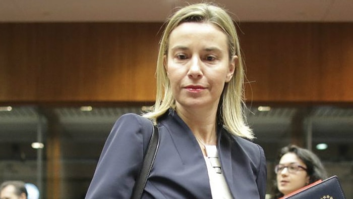 AB Dışişleri Temsilcisi Mogherini Türkiye'de