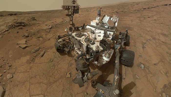 Curiosity'in İndiği Krater Bir Zamanlar Gölmüş