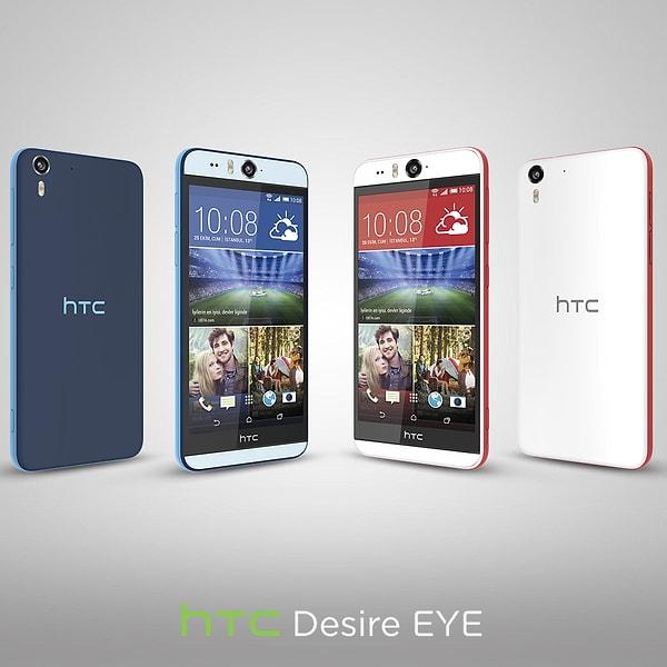 10. 13 Mega Piksel ön ve arka kameraya sahip Dünya'nın en iyi Selfie telefonu HTC Desire Eye ile hala tanışmamış olmanız