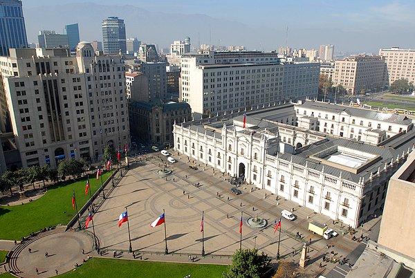 4. Augusto Pinochet'nin Sarayı "La Moneda"