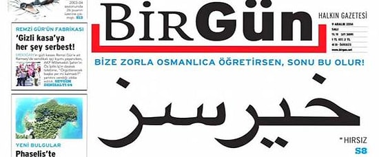 Birgün'ün 'Hırsız' Manşetine Soruşturma