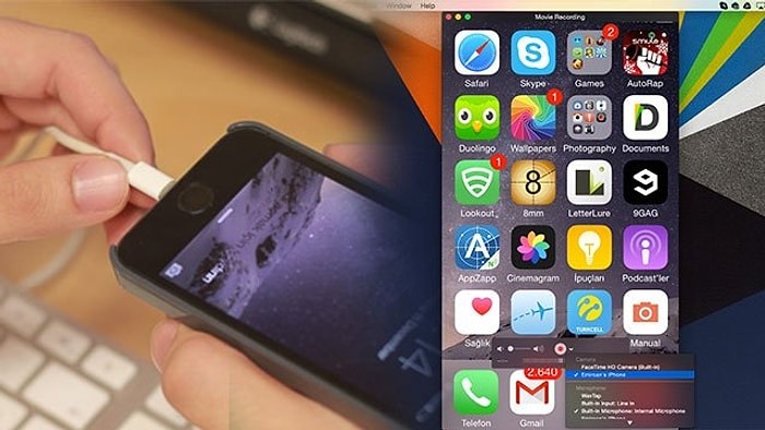 iPhone'da Ekran Videosu Nasıl Çekilir?