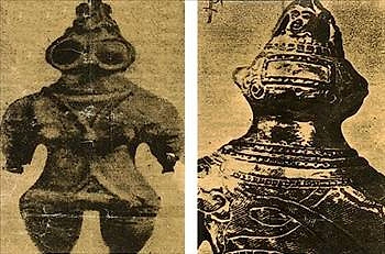 Tarih öncesine ait küçük Japon heykelcikleri