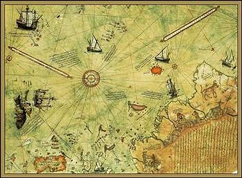 Piri Reisin Geleceği Gören Haritası