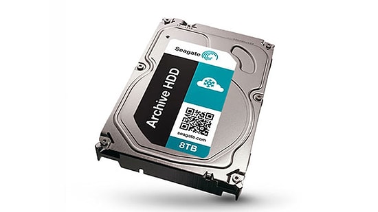 Bir Diske 615 Saat Video: Seagate'den 8 TB'lık Sabit Disk