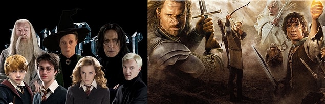 4. Her iki seri de, özellikle Harry Potter serisinde, karmaşık karakterler ve bunların zaman içinde geçirdiği değişimlere tanıklık ediyoruz.