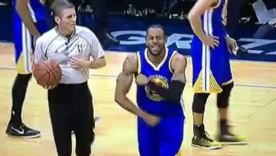 Steps Çalmayan Hakeme Iguodala'nın Sevimli Tepkisi