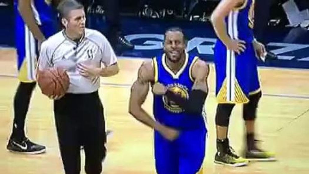 Steps Çalmayan Hakeme Iguodala'nın Sevimli Tepkisi