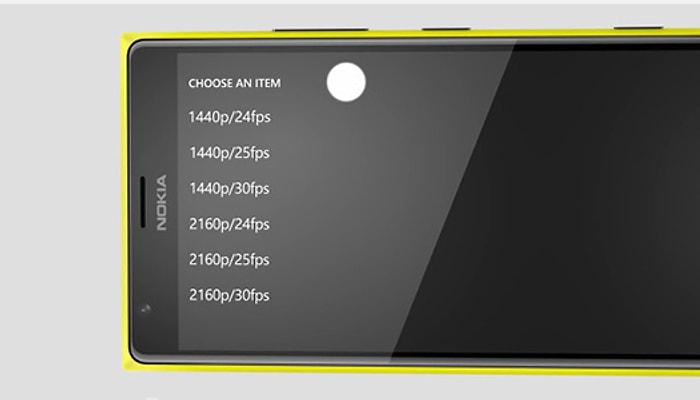 Lumia Telefonlar 4K Kayıt Desteğine Kavuştu