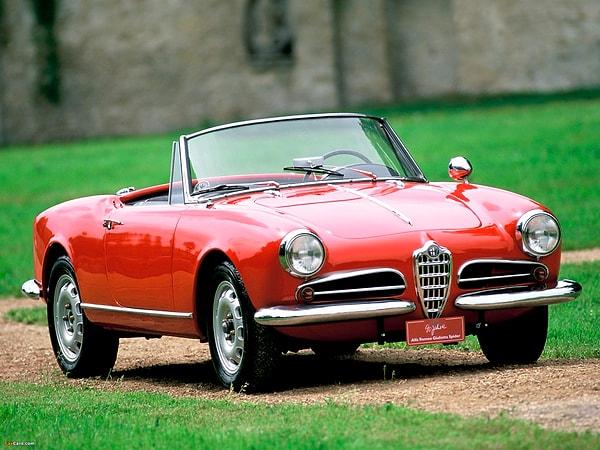 15. 1956 Alfa Romeo Giulietta Spider
