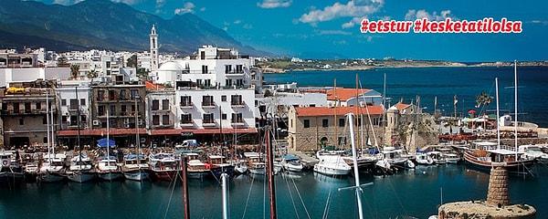 Akdeniz güzeli Kıbrıs’ta eğlence dolu bir tatile imza atabilirsiniz.