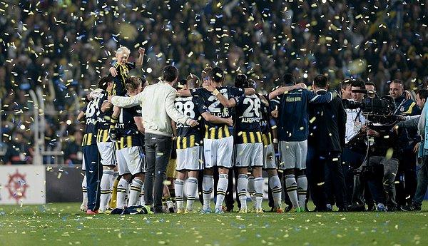 22. Şampiyon Fenerbahçe
