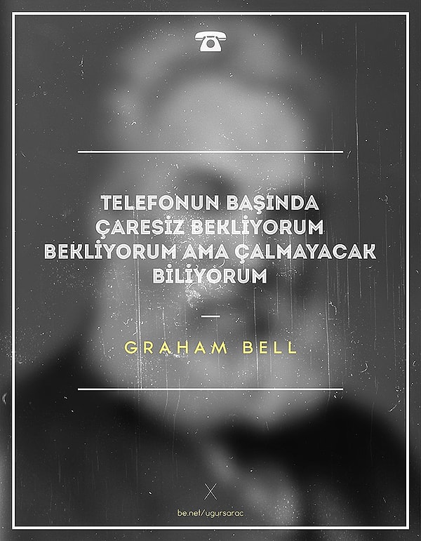 2. "Telefonun başında çaresiz bekliyorum..."