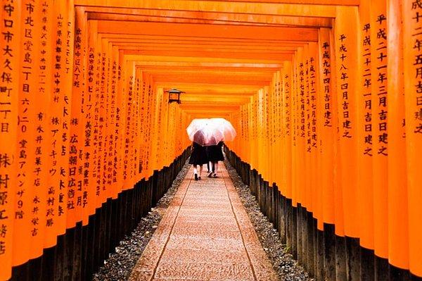 82. Inari, Kyoto, Japonya