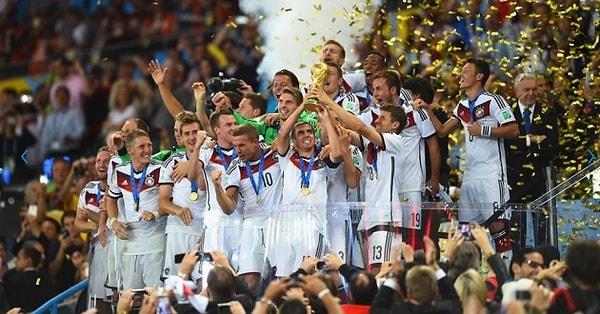 7. 2014 Fifa Dünya Kupasını Finali'nde Almanya ile Arjantin karşı karşıya geldi, maçı 1-0 kazanan Almanya Dünya Kupası’nın sahibi oldu.