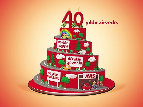 13. 1974 senesinde araç kiralama operasyonunu başlatan Avis Türkiye, 40. Yılını coşkuyla kutladı.