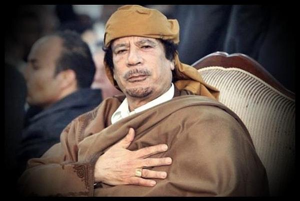 1. Muammer Kaddafi