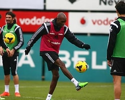 Beşiktaş Demba Ba ve Cenk'siz Çalıştı