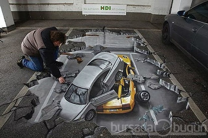 Birbirinden İlginç 51 3D Sokak Sanatı