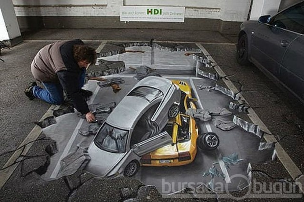 Birbirinden İlginç 51 3D Sokak Sanatı